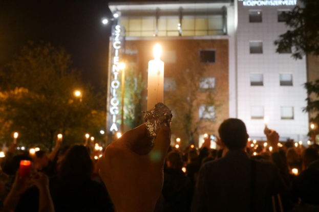 Scientologists protest violation of their right to religious freedom in Hungary