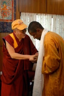 New Era CC founder Emmaneul Ivorgba receives top honor from the Dalai Lama New Era CC founder Emmaneul Ivorgba receives top honor from the Dalai Lama