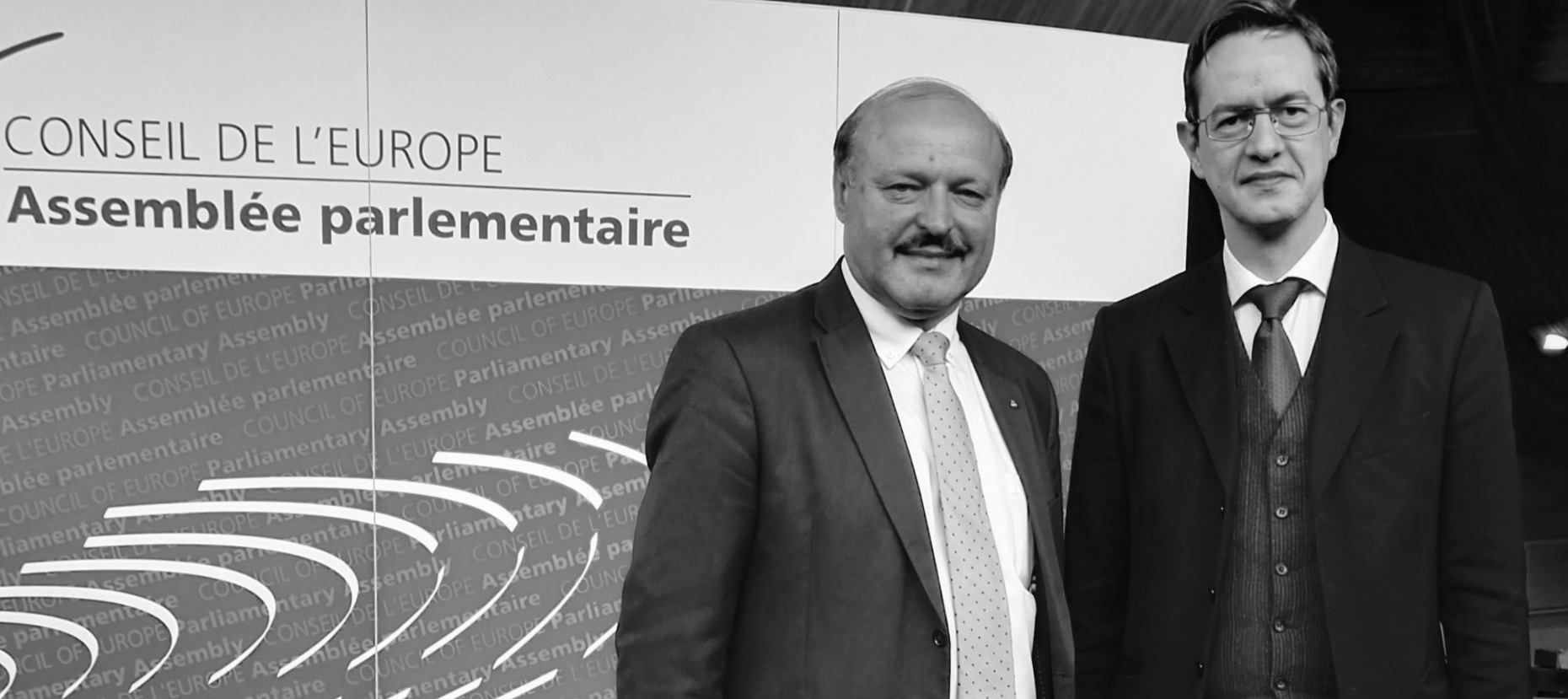 EIFRF Président Eric Roux with Rapporteur Valeriu Ghiletchi