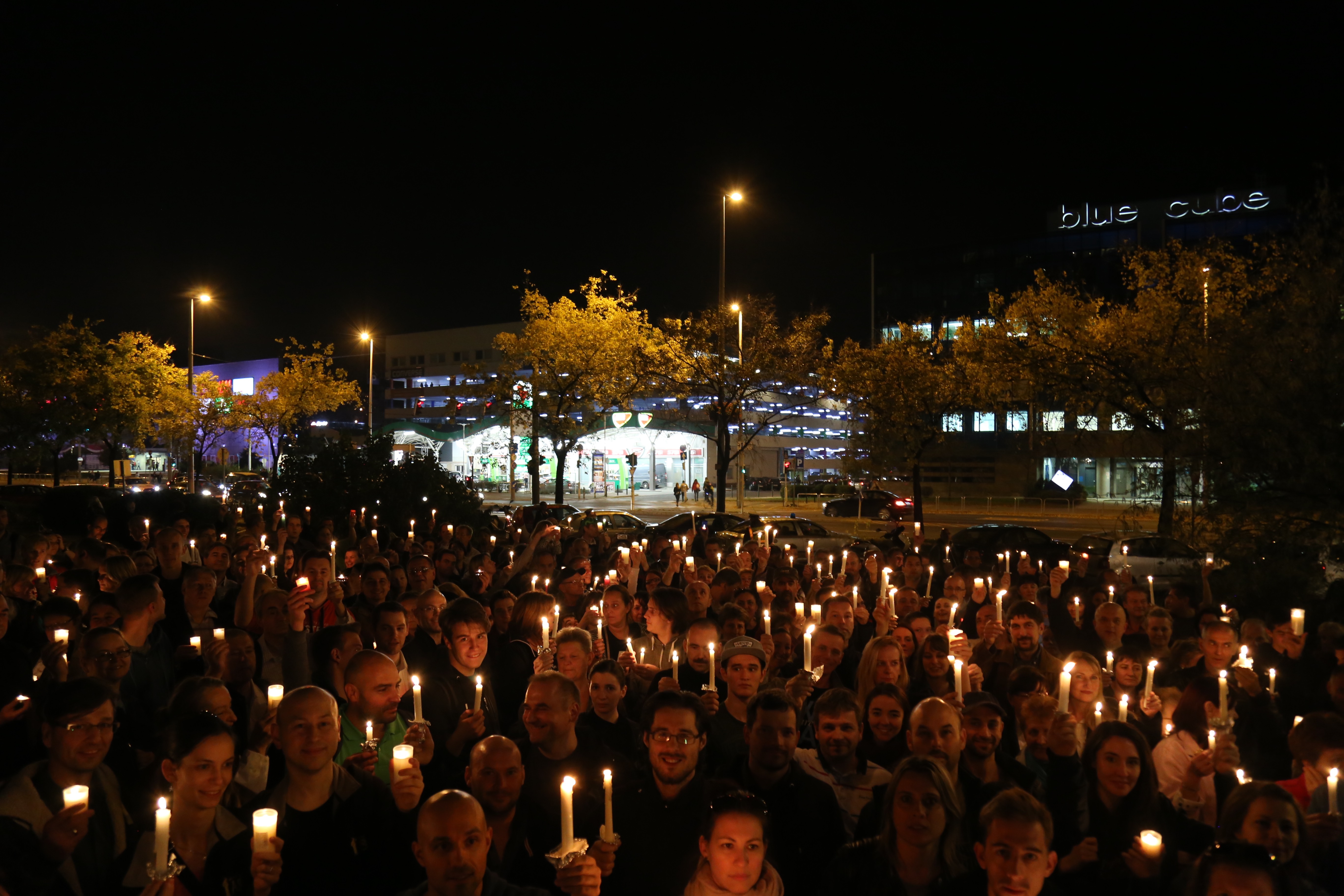 Scientologists protest violation of their right to religious freedom in Hungary