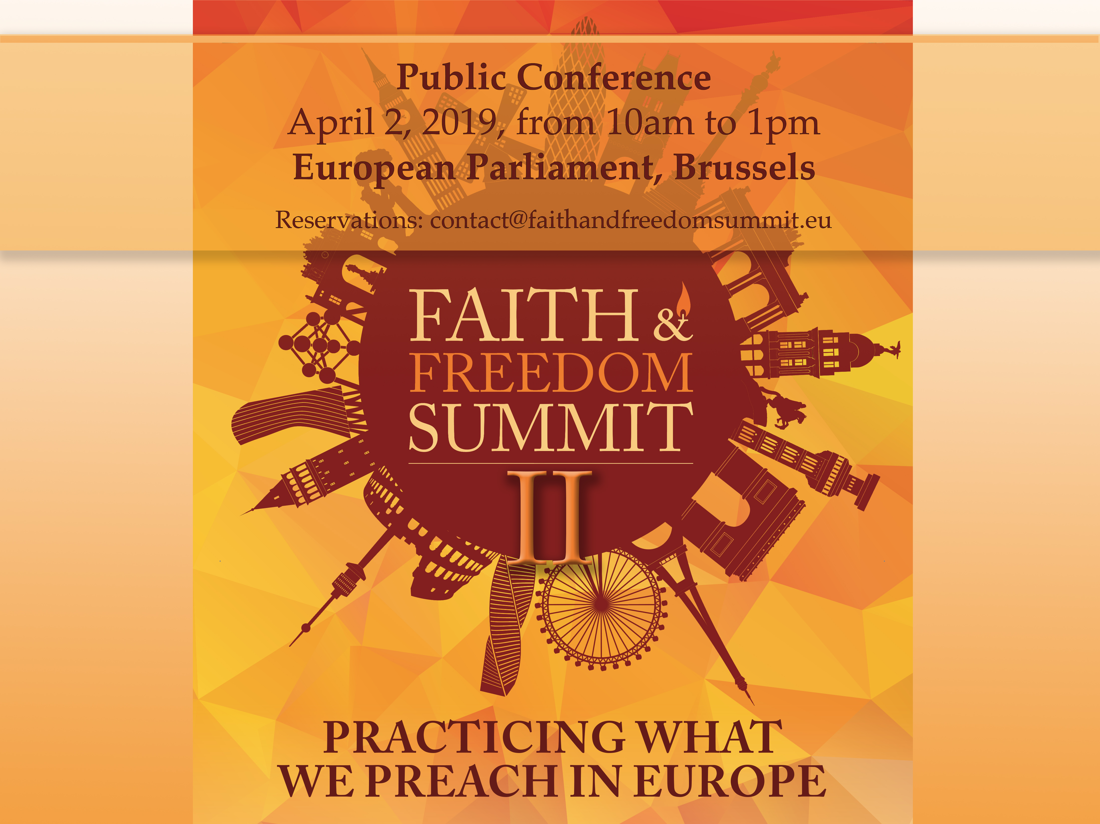 Register to the Faith and Freedom Summit II