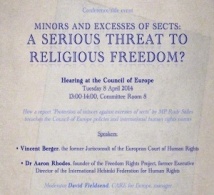 Video: Dr Aaron Rhodes and Professor Vincent Berger, side event on religious Freedom at Council of Europe.